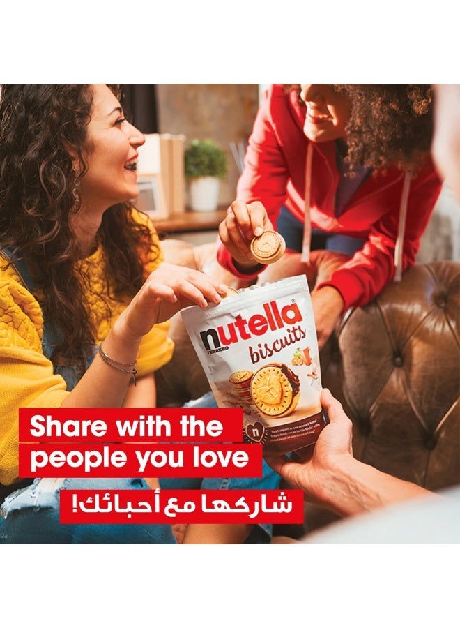 Nutella Ferrero Nutella Biscuits Filed Inside With Chocolate 304Grams - Image 4